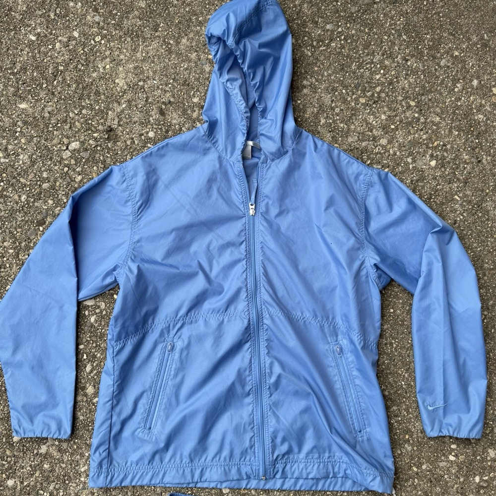 Nike Women's Y2K Large Light Blue Tracksuit Windbreaker - Picture 3 of 16